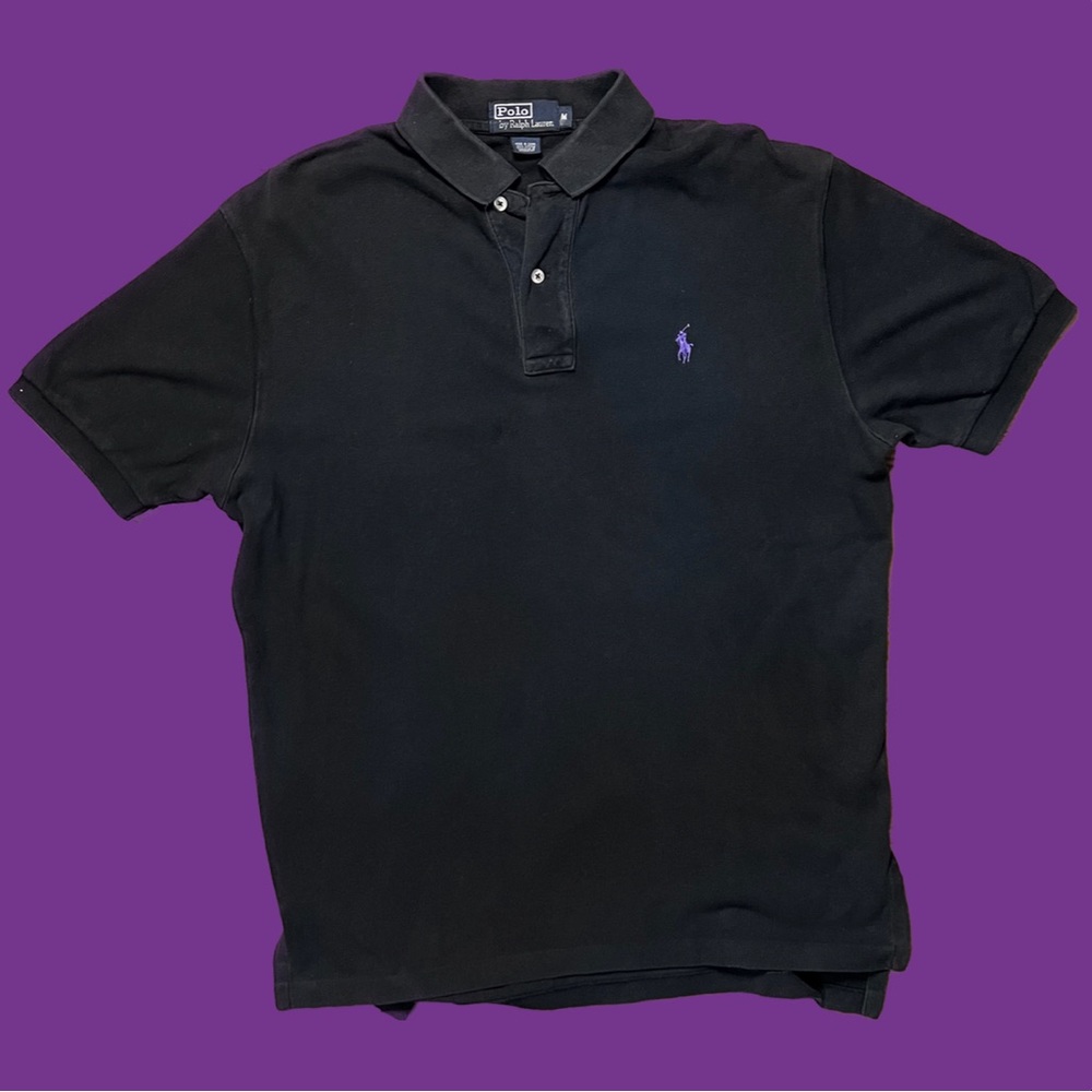 Black Ralph Lauren Polo Shirt - Picture 1 of 4